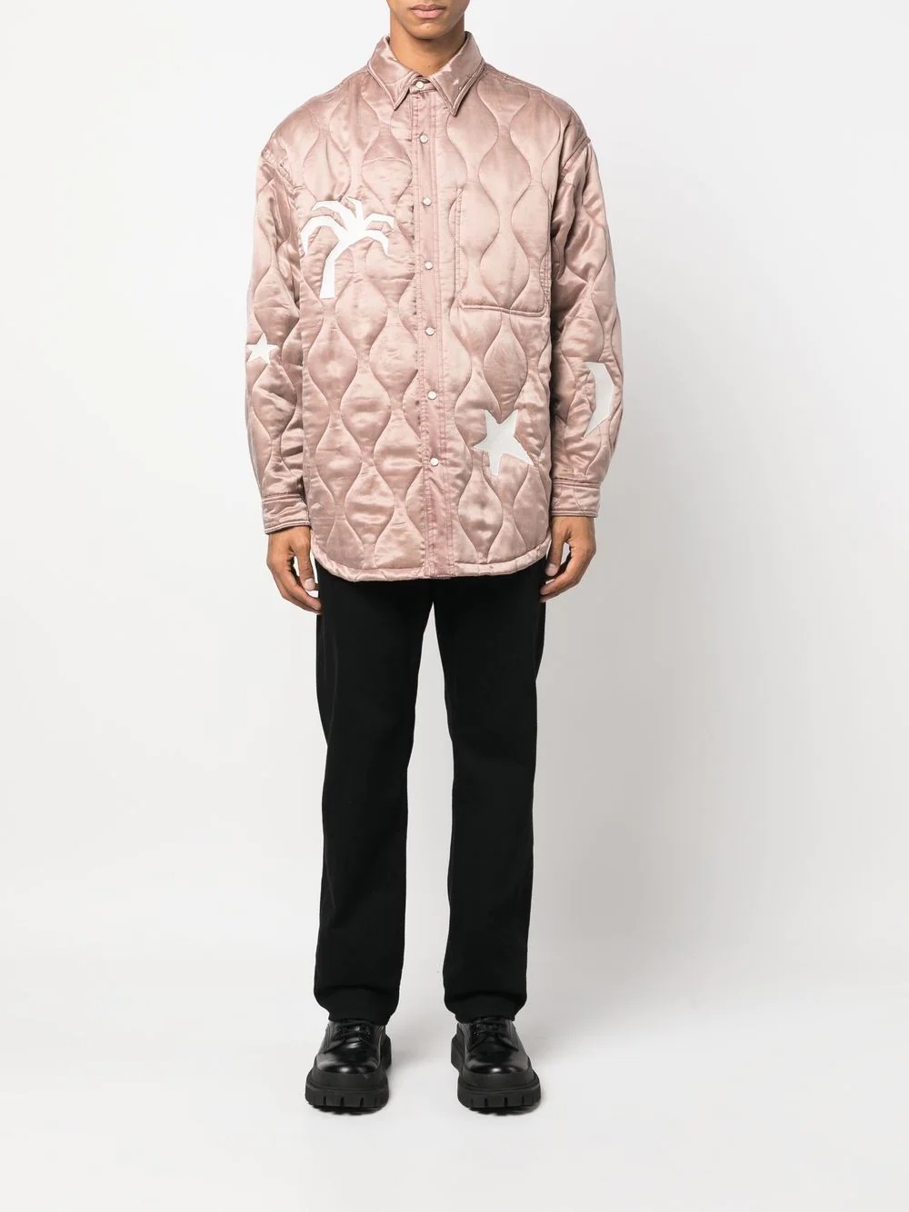Life Is Palm quilted jacket - 2