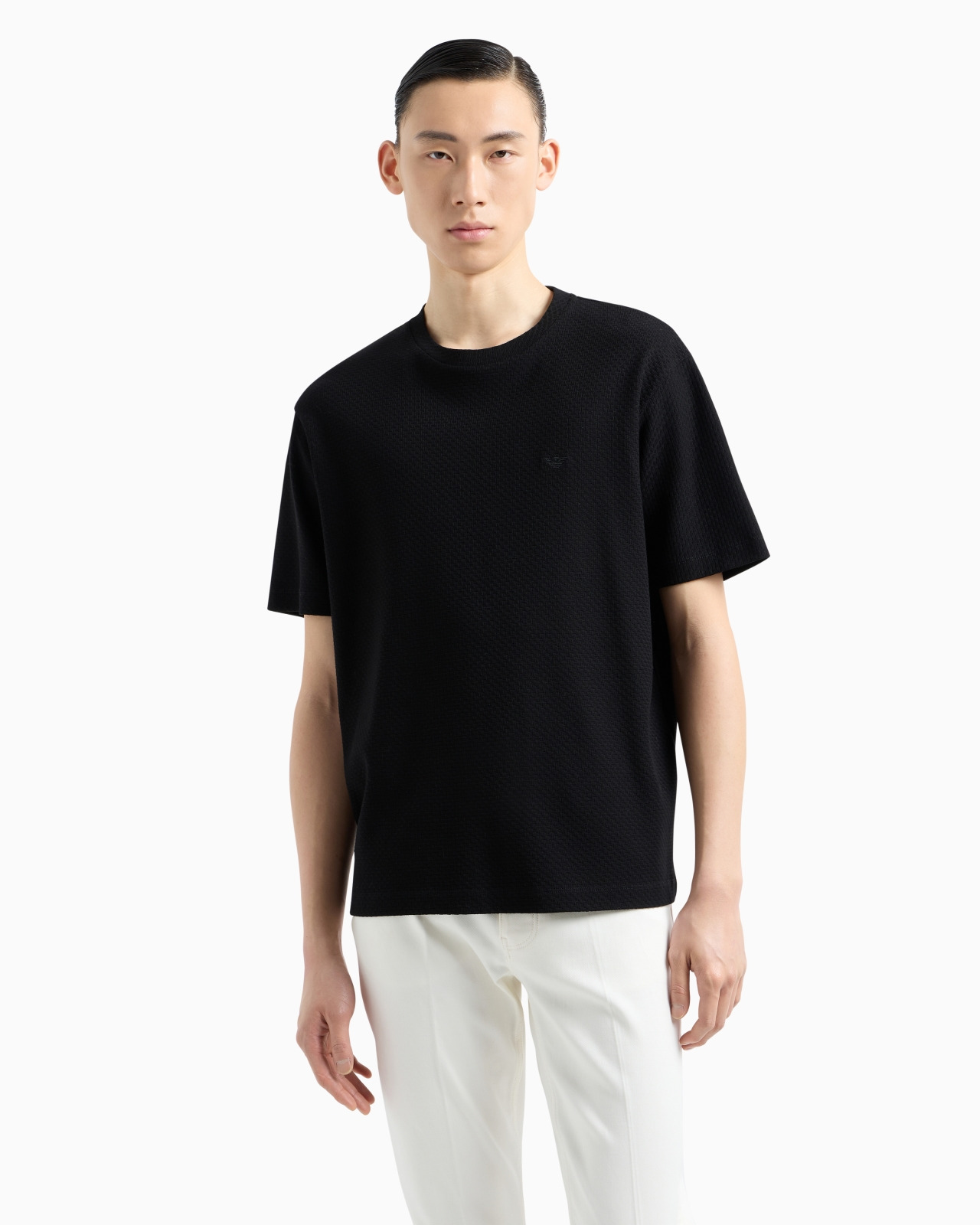 Jacquard jersey T-shirt - 2