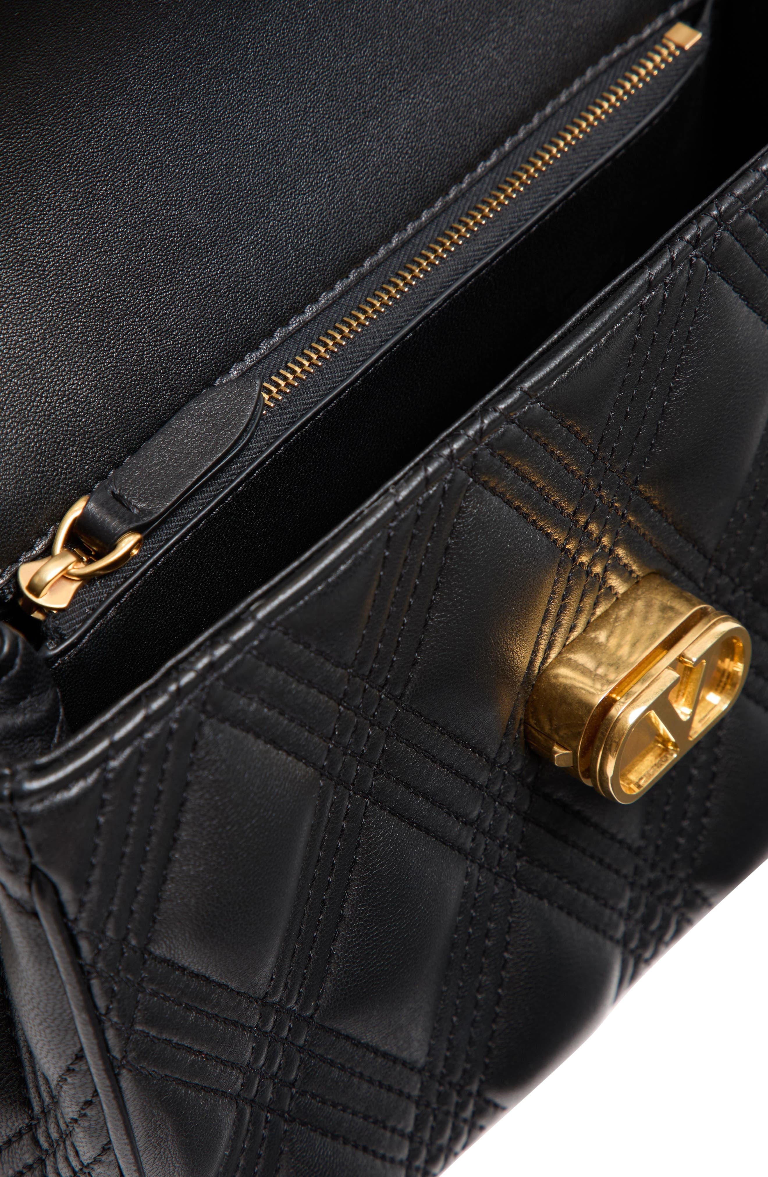 Valentino Garavani Medium Quiltie 67 Quilted Leather Shoulder Bag in Black at Nordstrom - 5