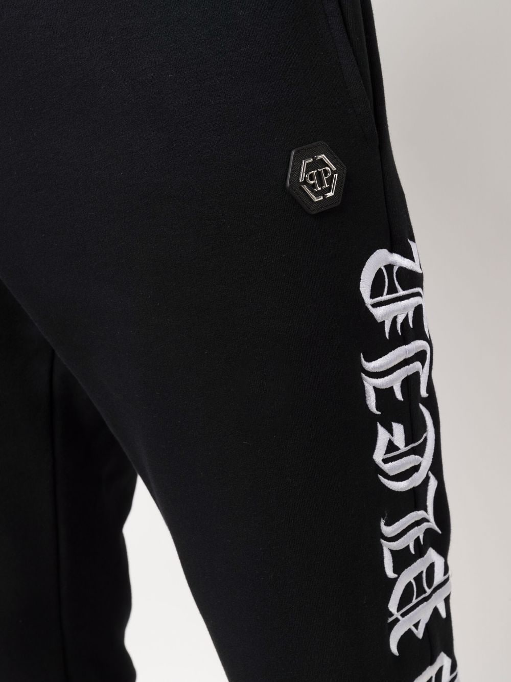 logo-embroidered joggers - 5