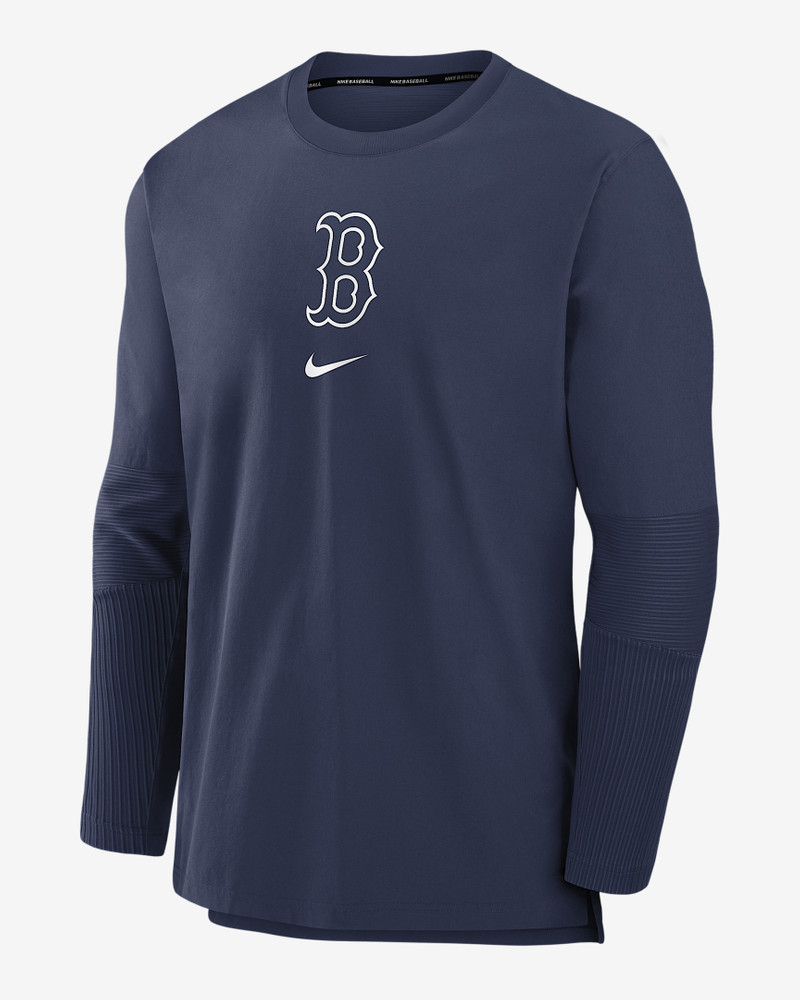 Boston Red Sox Authentic Collection Player Men's Nike Dri-FIT MLB Pullover Jacket 1