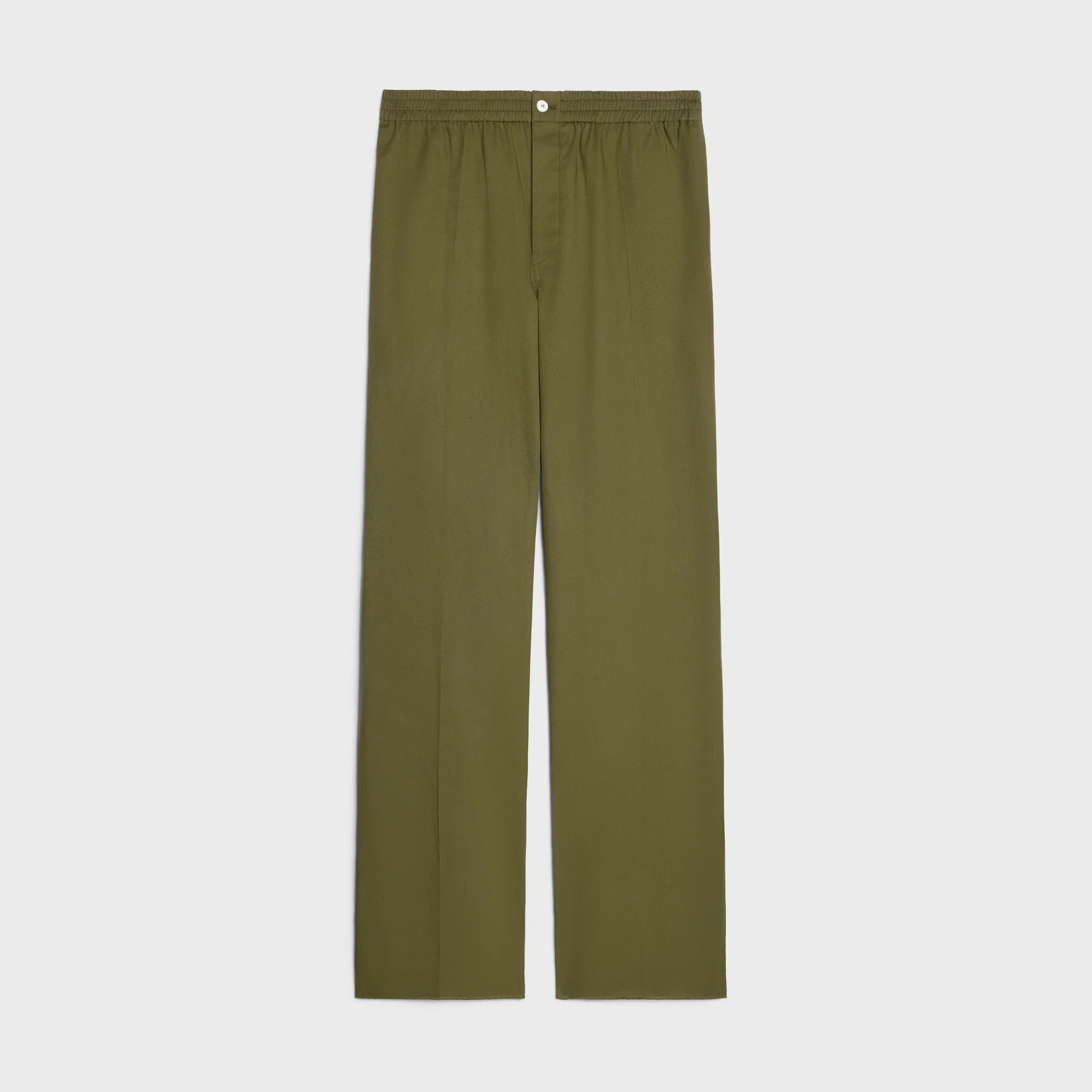 trousers IN cotton twill - 1