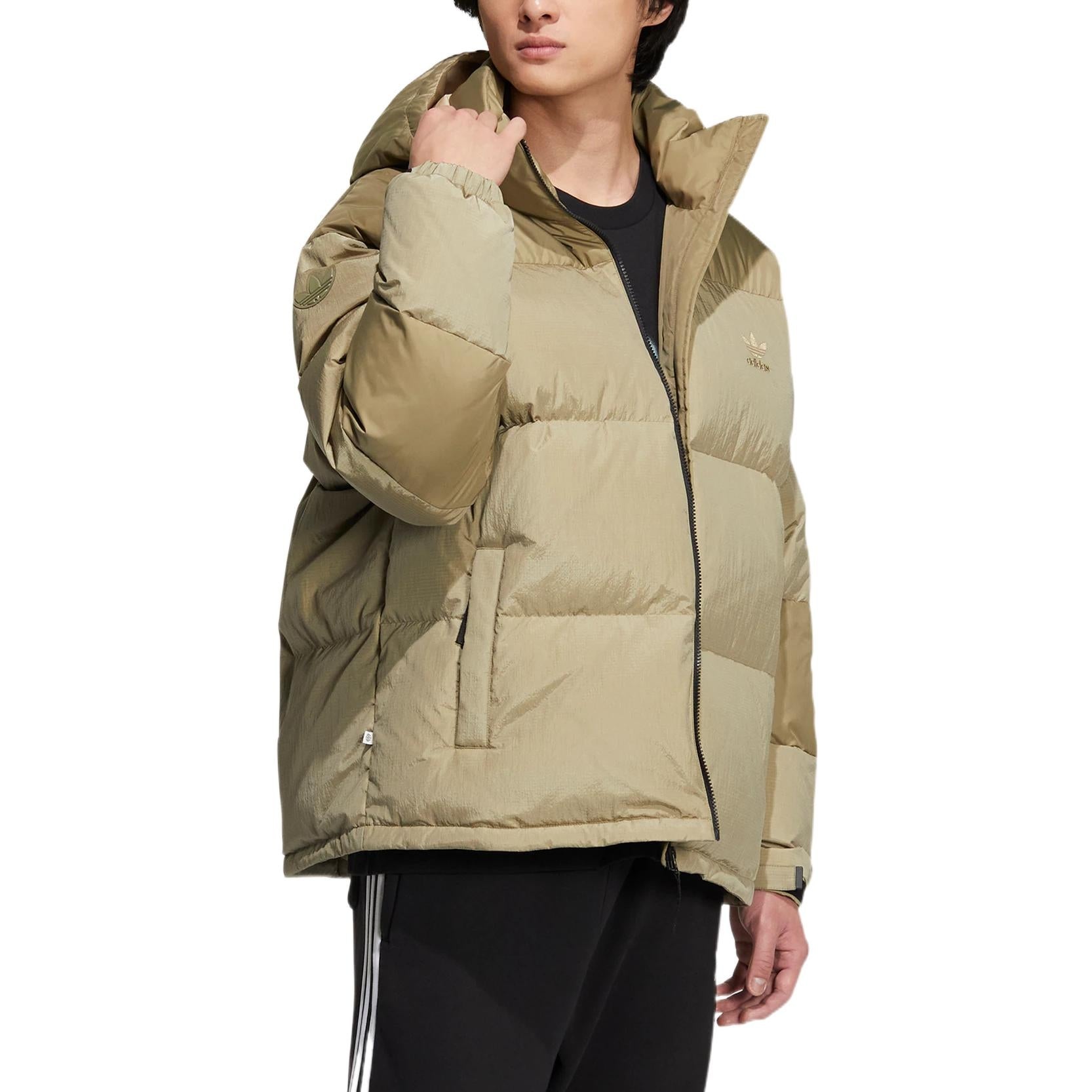 Adidas Originals Goose Down Jackets 'Tan' HS3481 - 4