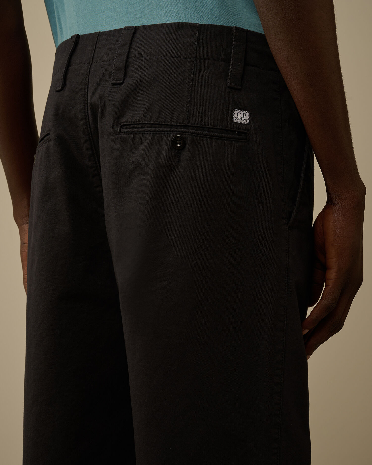 Cotton Gabardine Regular Chino Pants - 6
