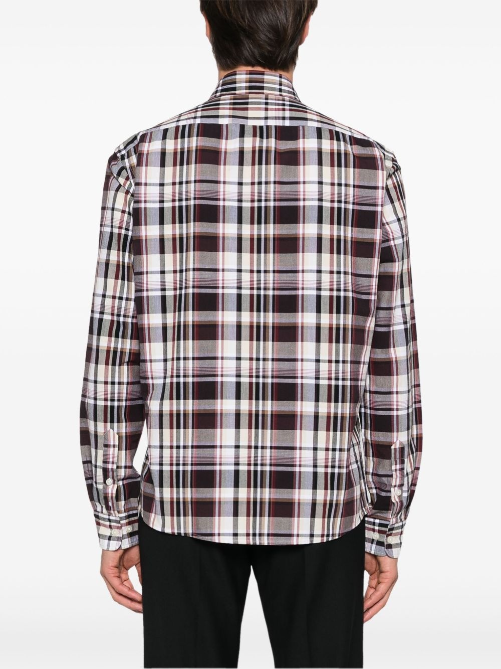 plaid-check shirt - 4