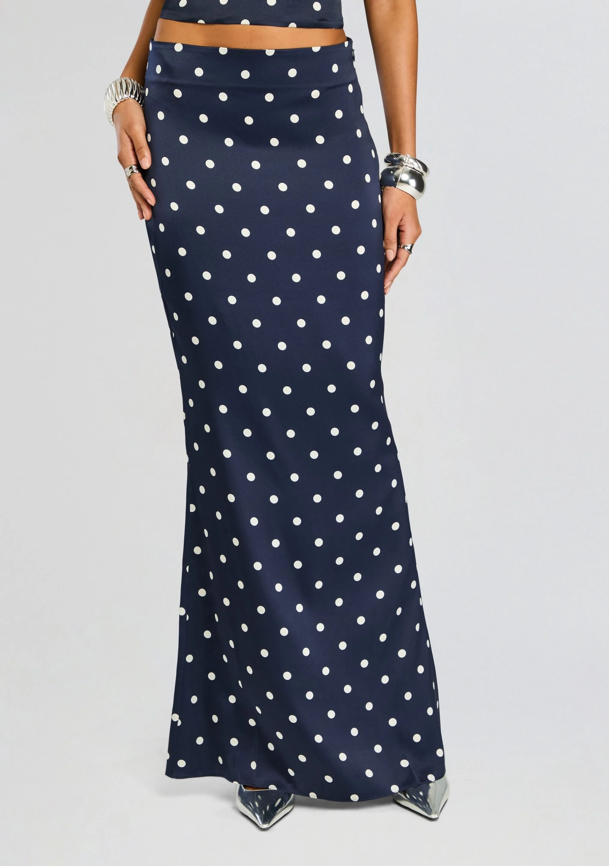 DARLA SILK SKIRT - 1