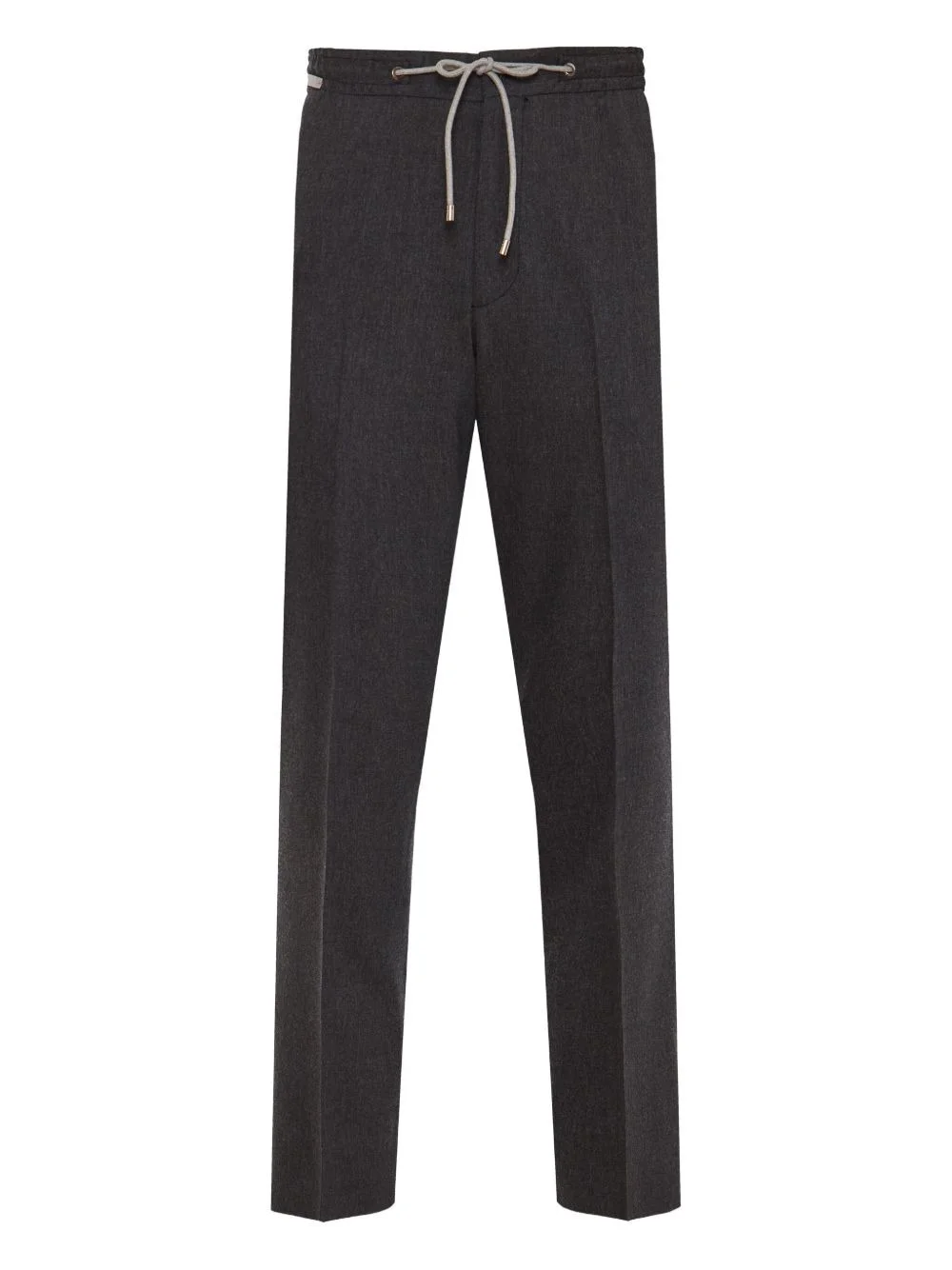 drawstring-waist trousers - 1