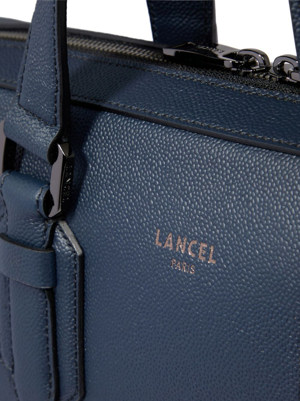leather buckle-fastening briefcase bag - 4