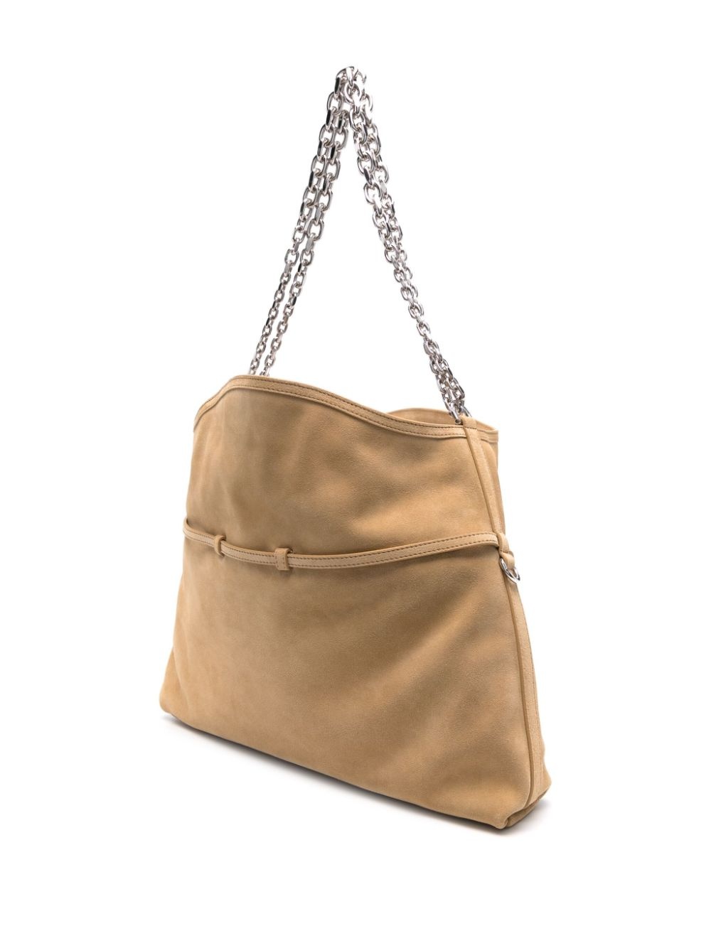medium Voyou suede shoulder bag - 3