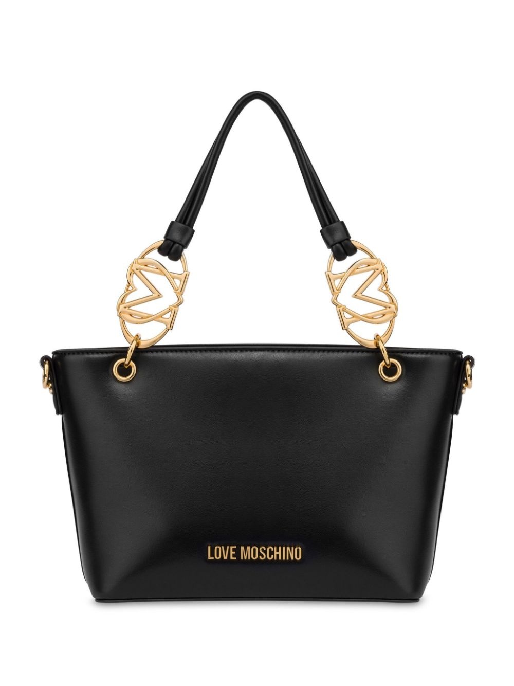 logo-lettering tote bag - 1