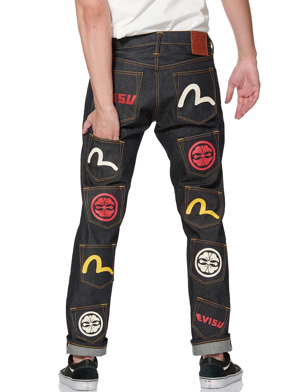 MULTI POCKET SLIM STRAIGHT FIT JEANS #2010 - 6