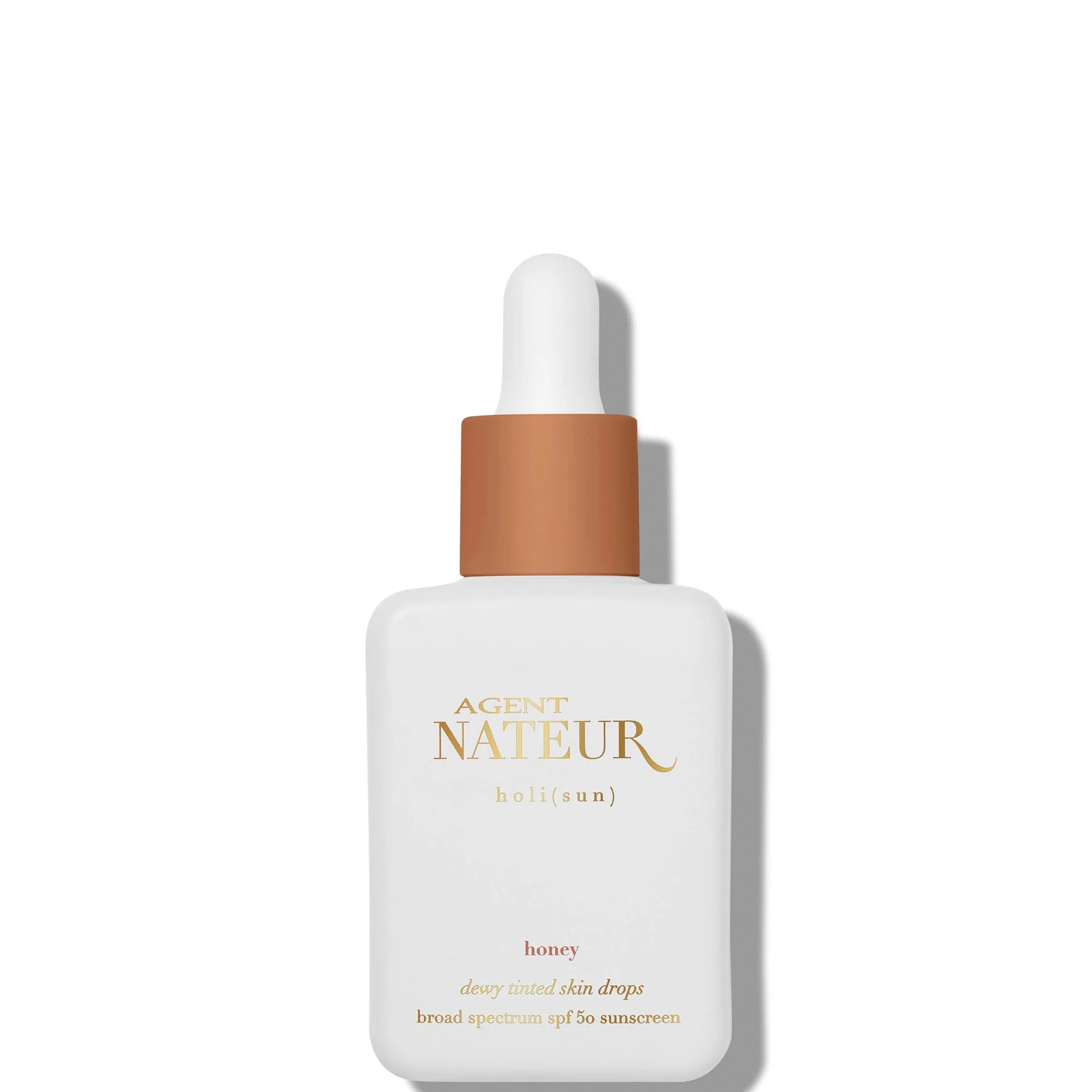 AGENT NATEUR Holi (Sun) SPF 50 Dewy Tinted Skin Drops - Honey - 1
