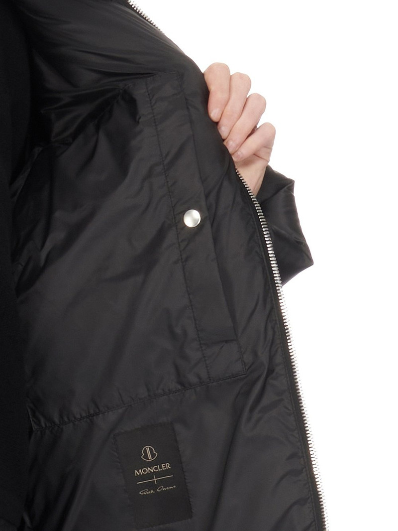 + Moncler Cyclopic oversized hooded appliquéd quilted shell down jacket 18