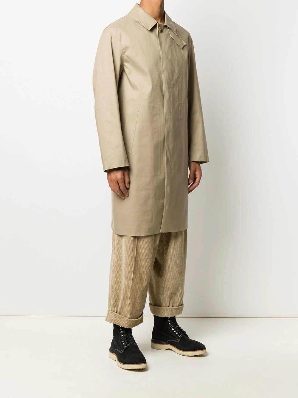 OXFORD bonded cotton coat - 3