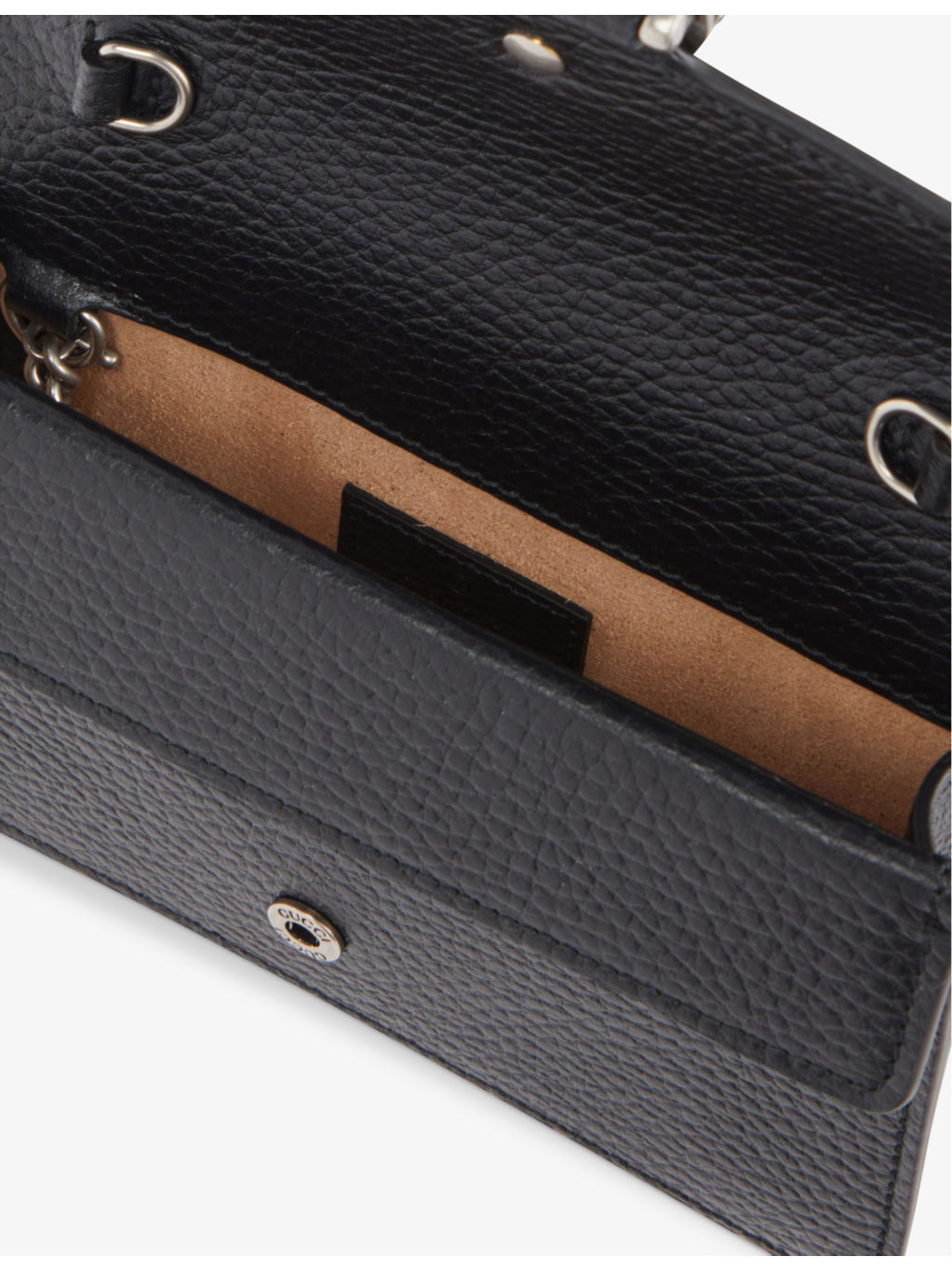 Dionysus mini grained-leather cross-body bag - 5