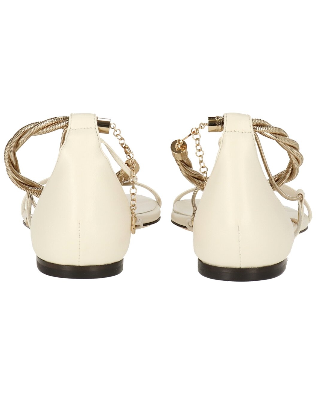 Jimmy Choo Oriana Leather Flat Sandals - 2