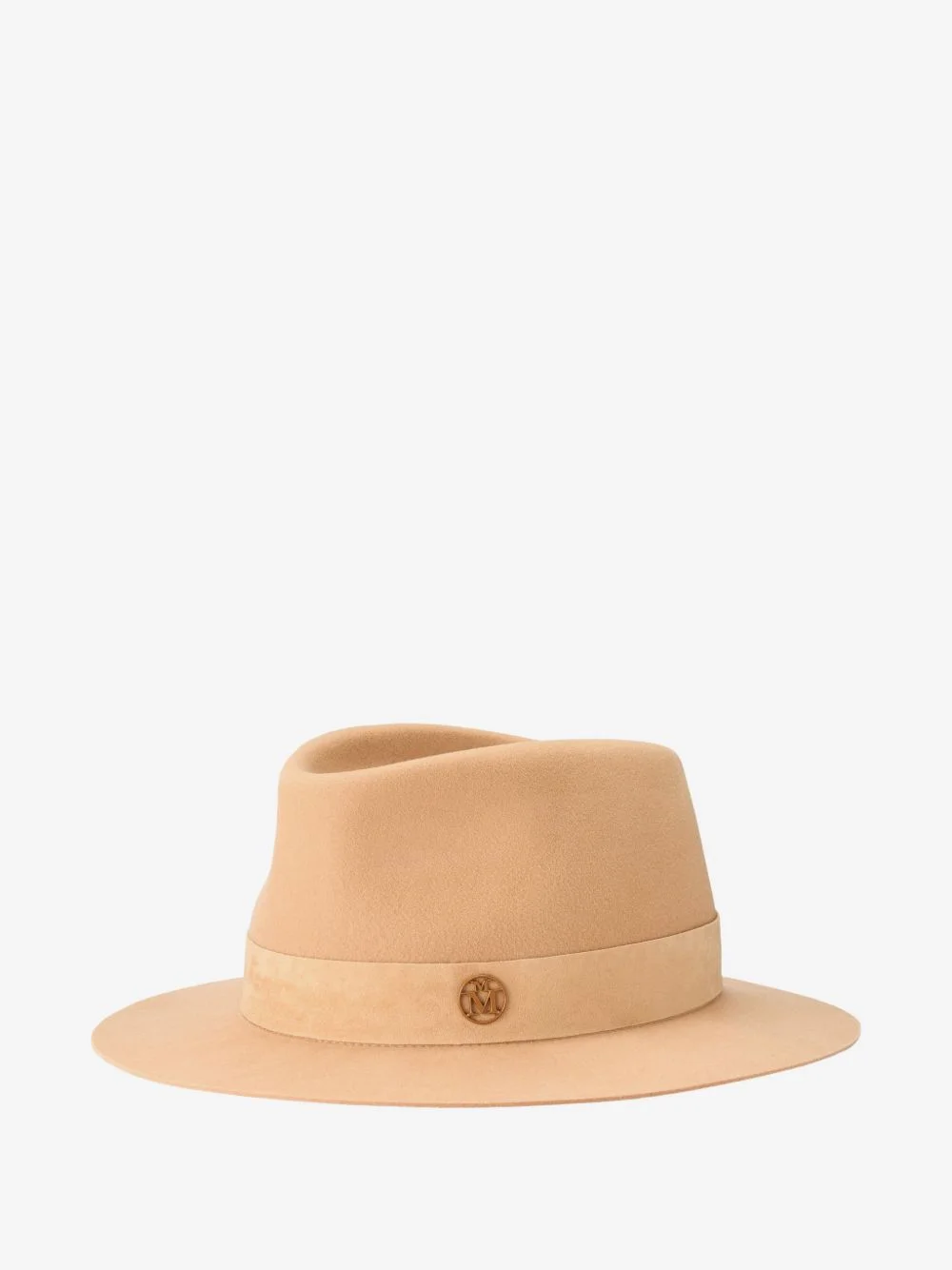André logo-detail fedora hat - 1