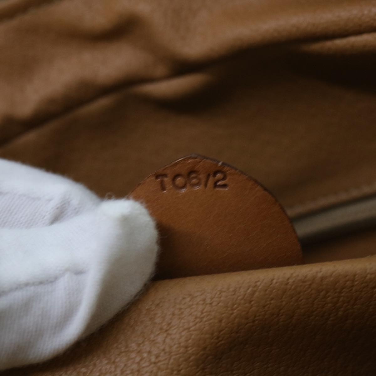 CELINE Macadam Canvas Shoulder Bag Pvc Brown - 12
