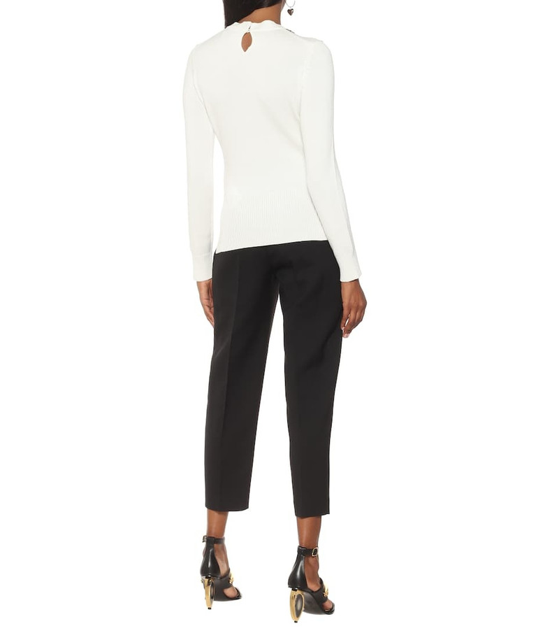 Appliqué cashmere sweater 3