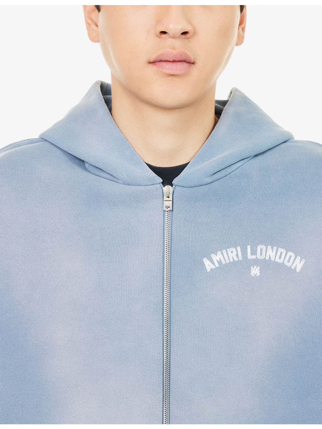 London Text-Print Cotton-Jersey Hoody - 5