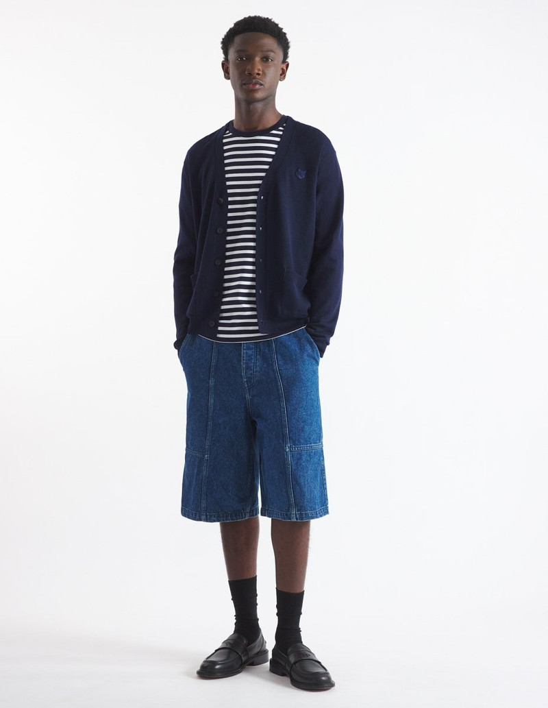 Maison Kitsuné BOLD FOX HEAD PATCH REGULAR CARDIGAN outlook