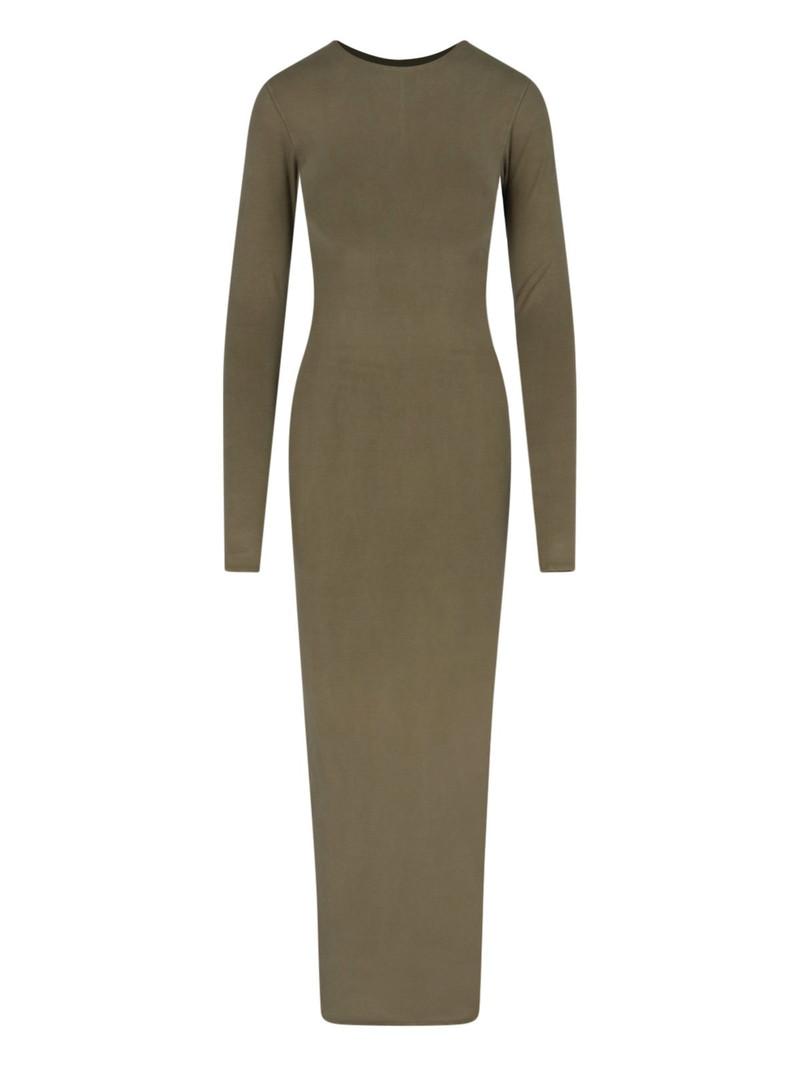 RIBBED MAXI DRESS 1