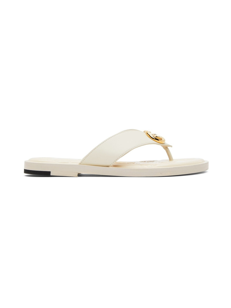 Interlocking G thong-strap sandals - 1