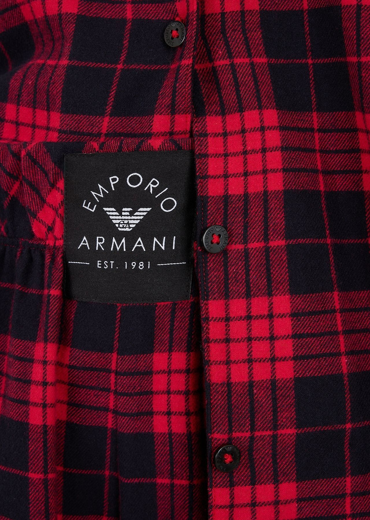 Holidays tartan flannel pyjamas - 4