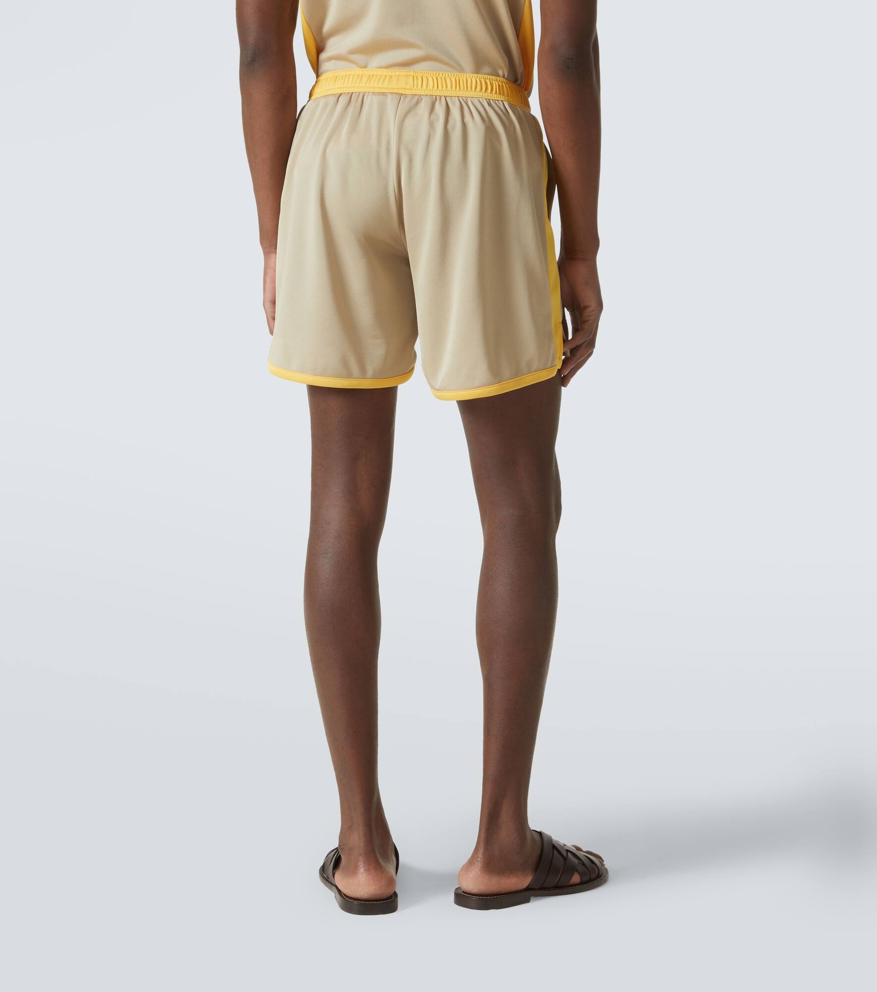 Logo colorblocked shorts - 4