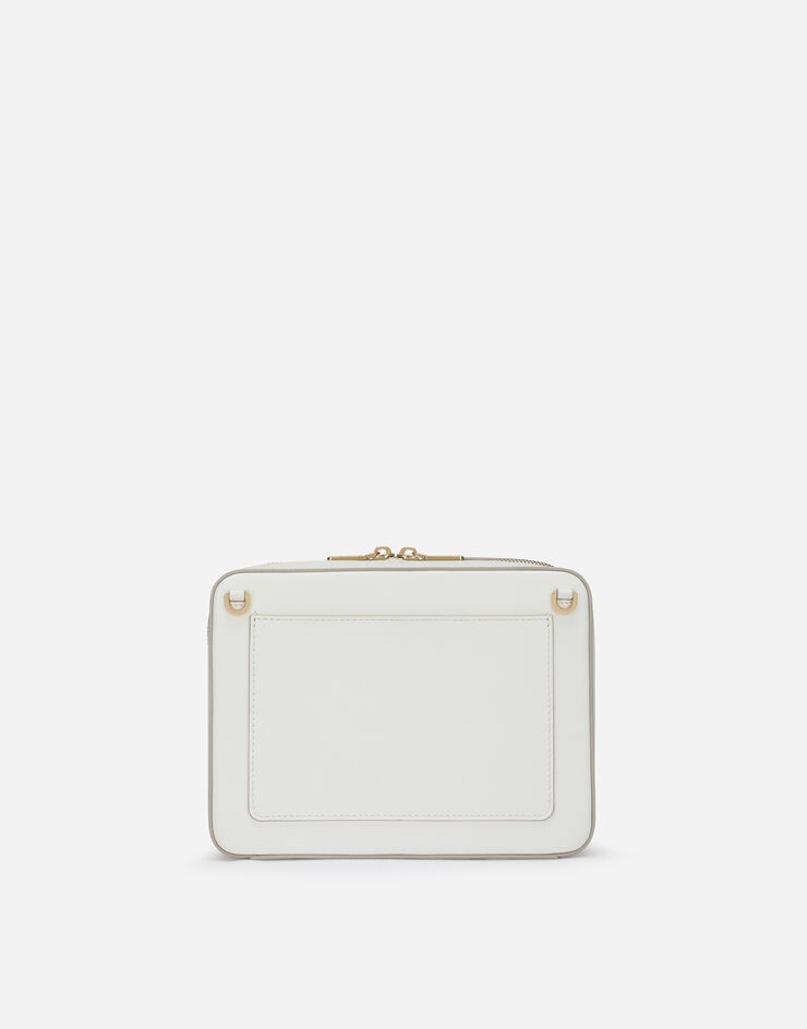 Medium calfskin camera bag with logo - 4
