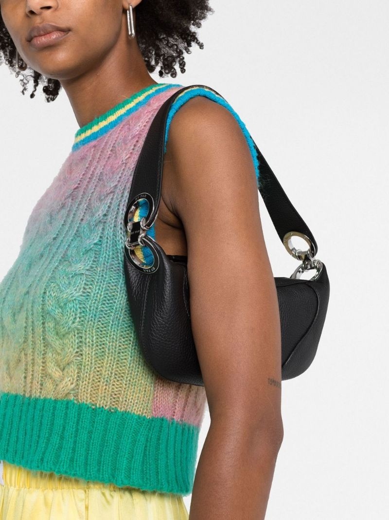 BY FAR mini Amira shoulder bag farfetch REVERSIBLE