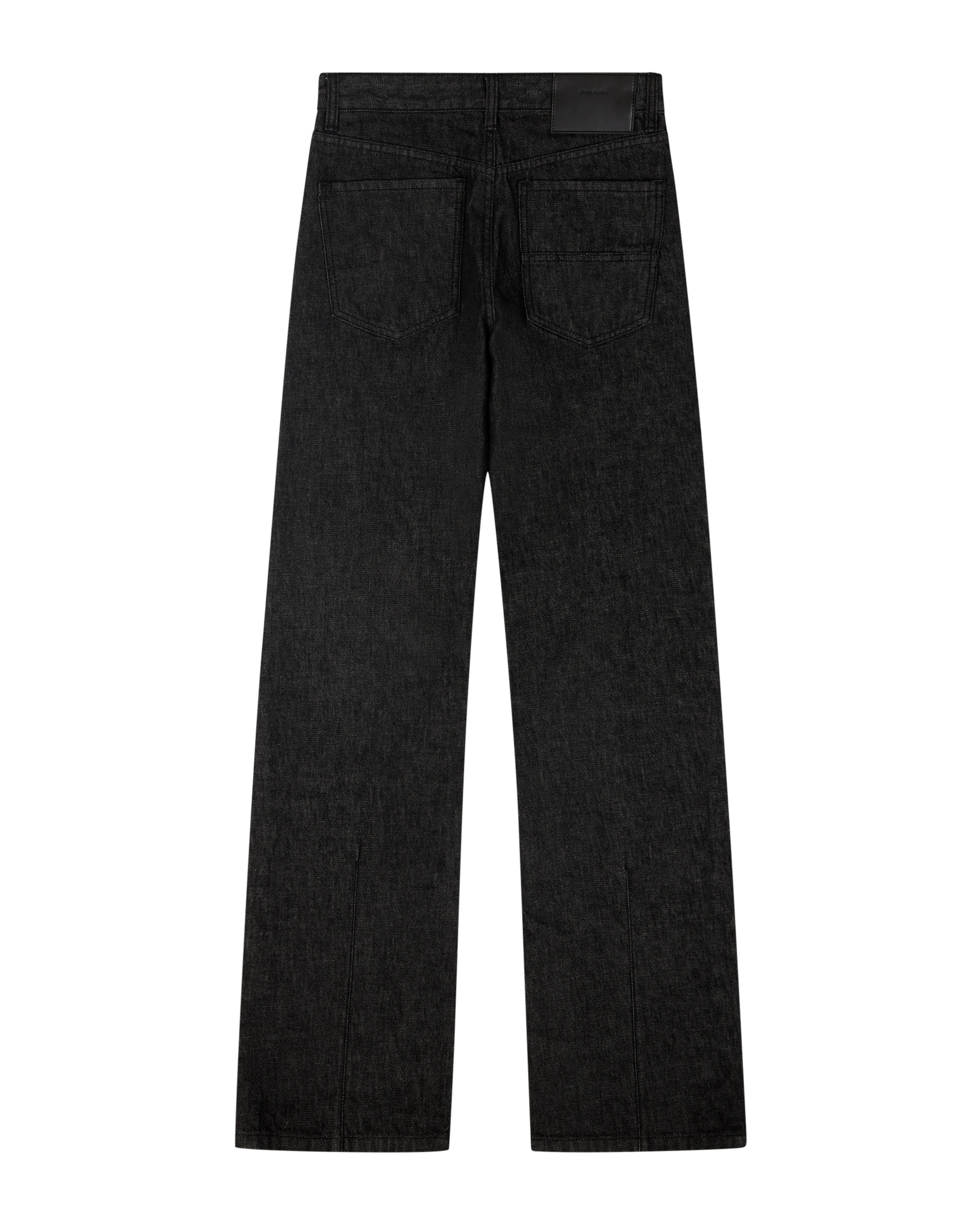 LEAN JEAN RAW BLACK - 2