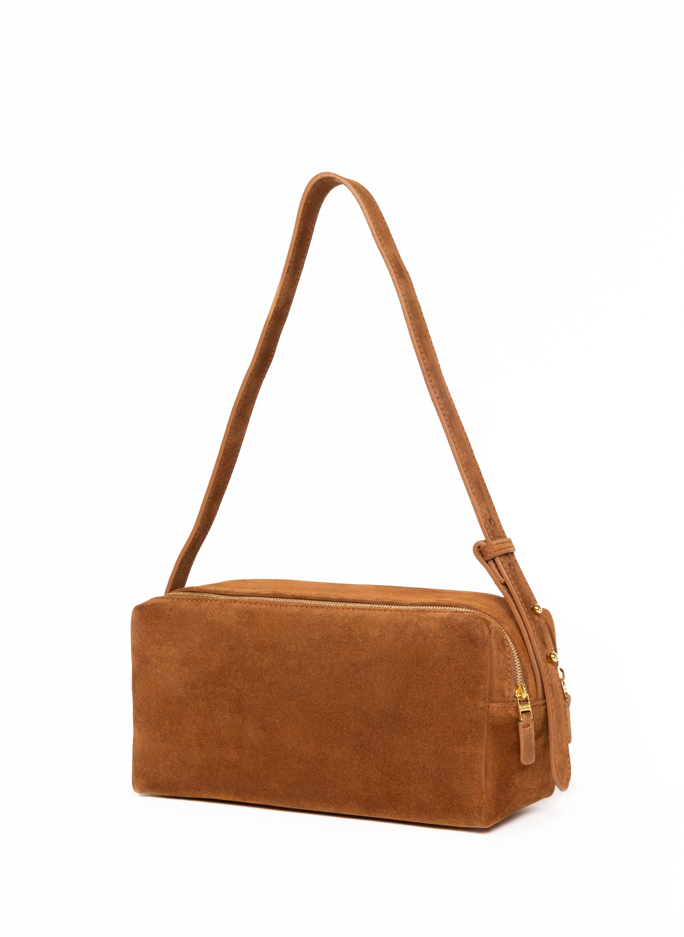 Trousse Suede Cognac - 2