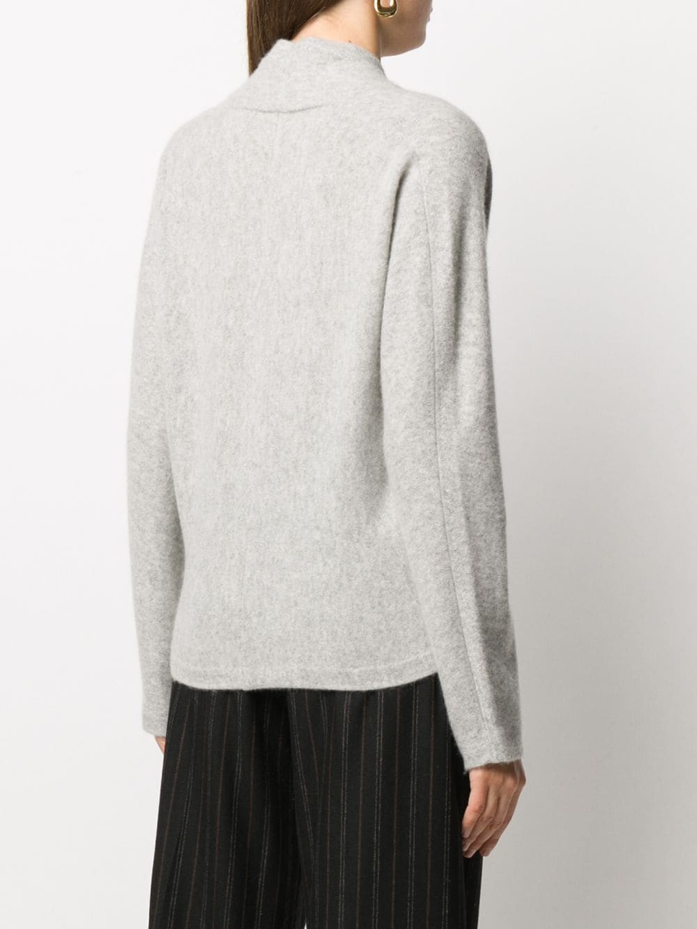 crossover cashmere jumper  - 4