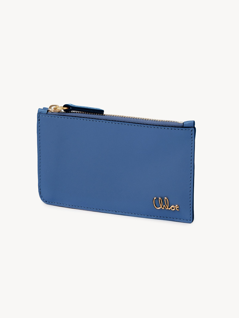 Chloé SMALL CHLOÉ ICONIC PURSE WITH CARD SLOTS IN SHINY LEATHER outlook