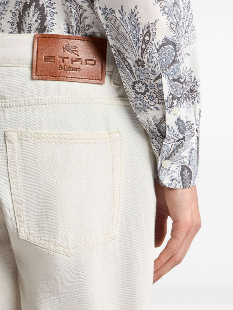 stitched-pocket jeans 4