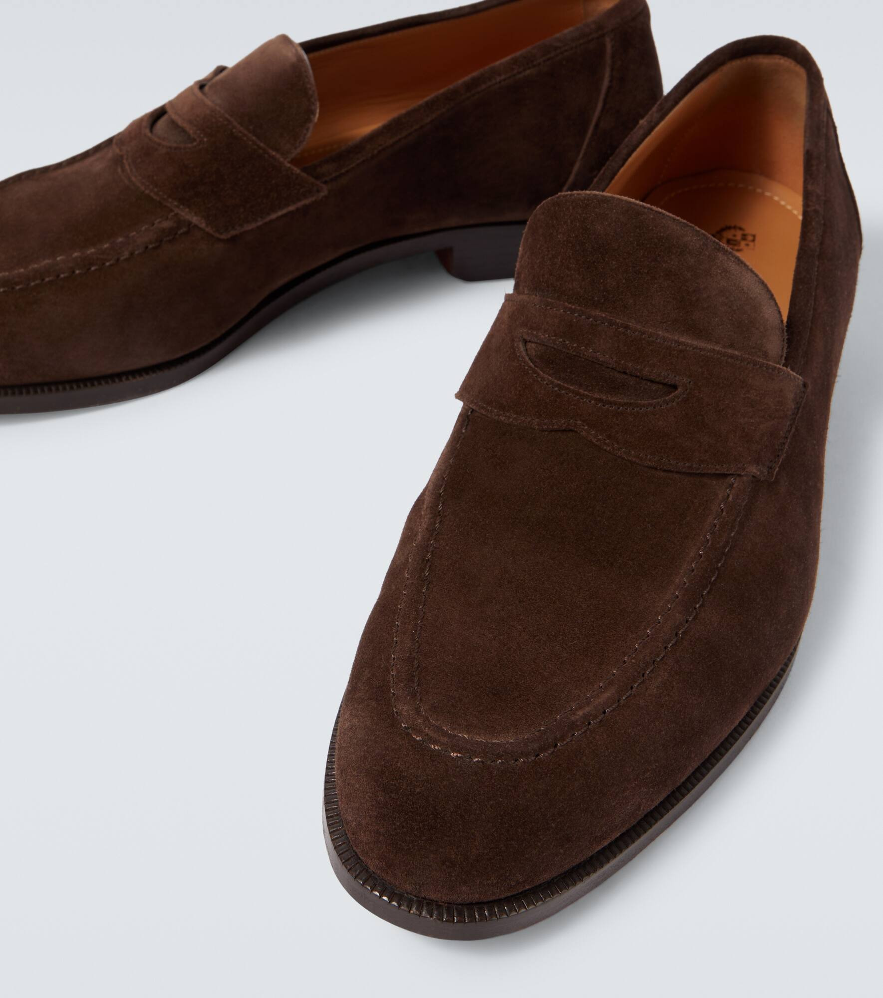 Sergio suede penny loafers - 3