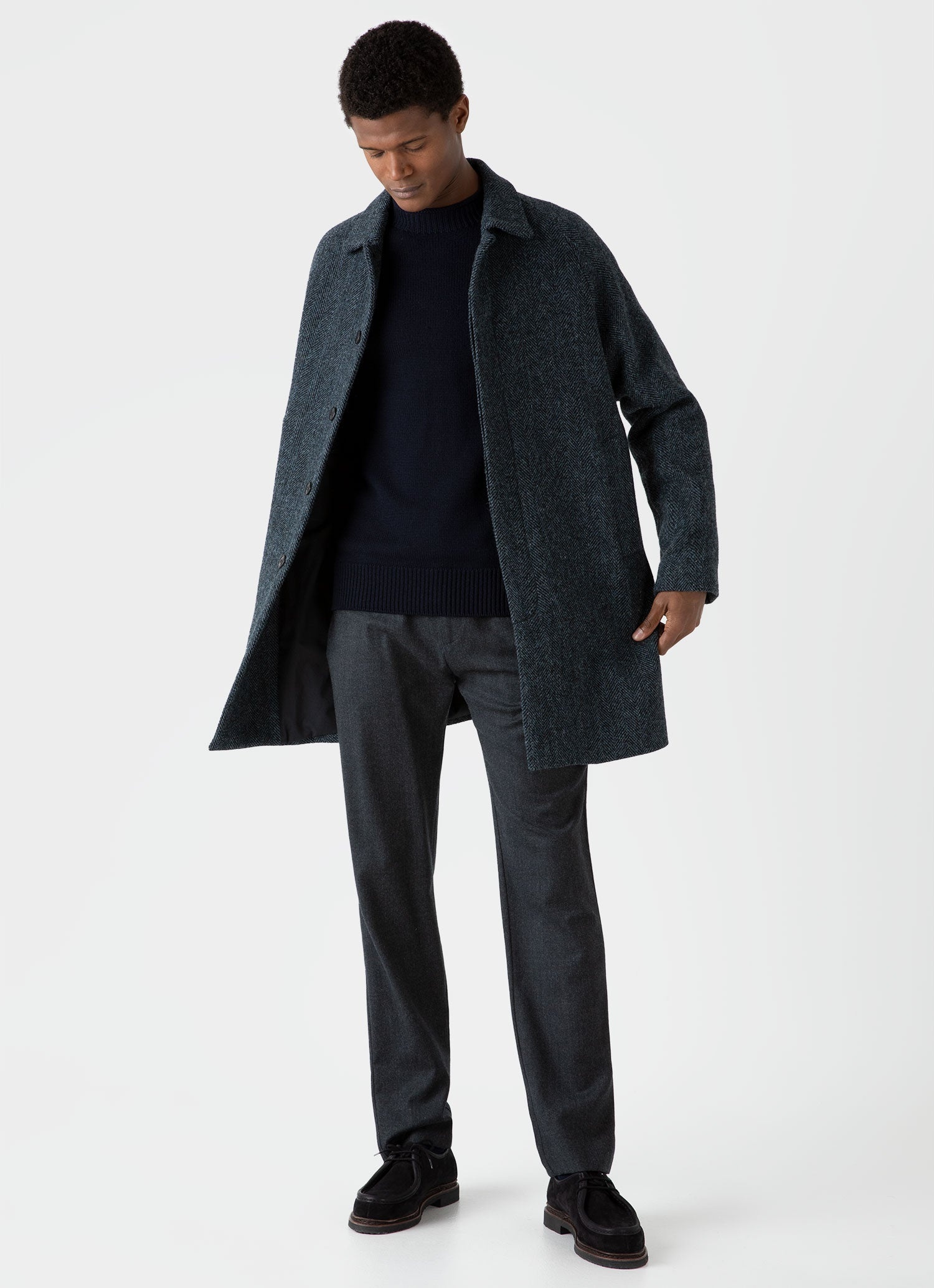 English Merino Fisherman Jumper - 3