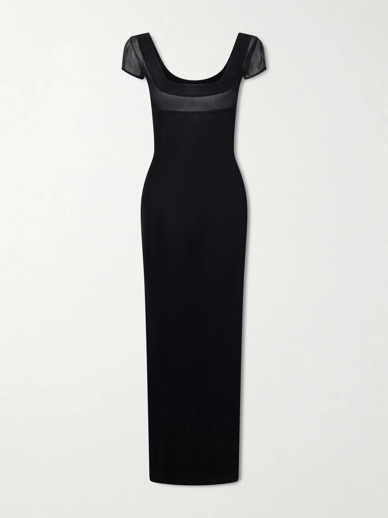 Knitted Maxi Dress - 1