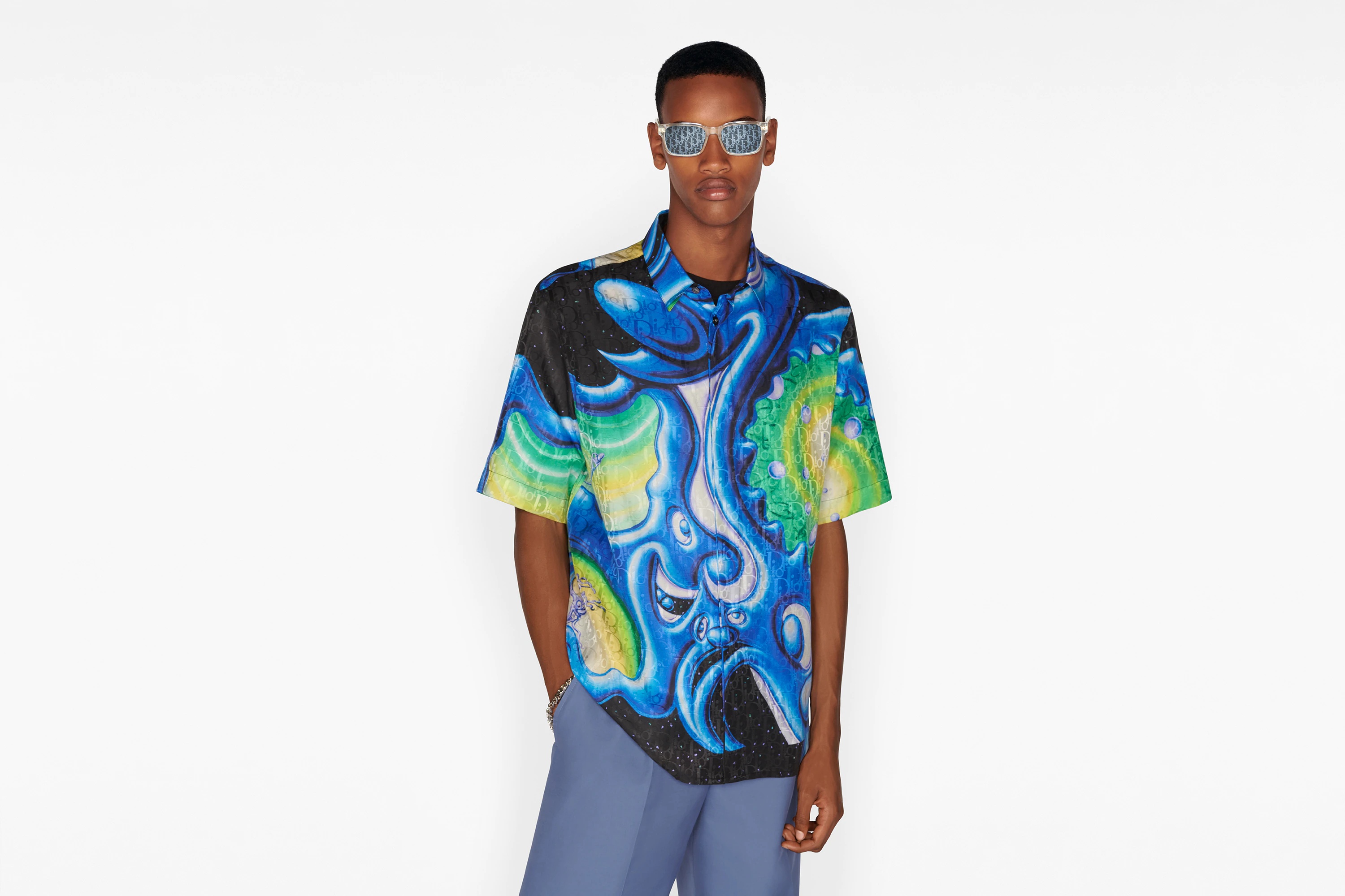 DIOR AND KENNY SCHARF Short-Sleeved Shirt - 4