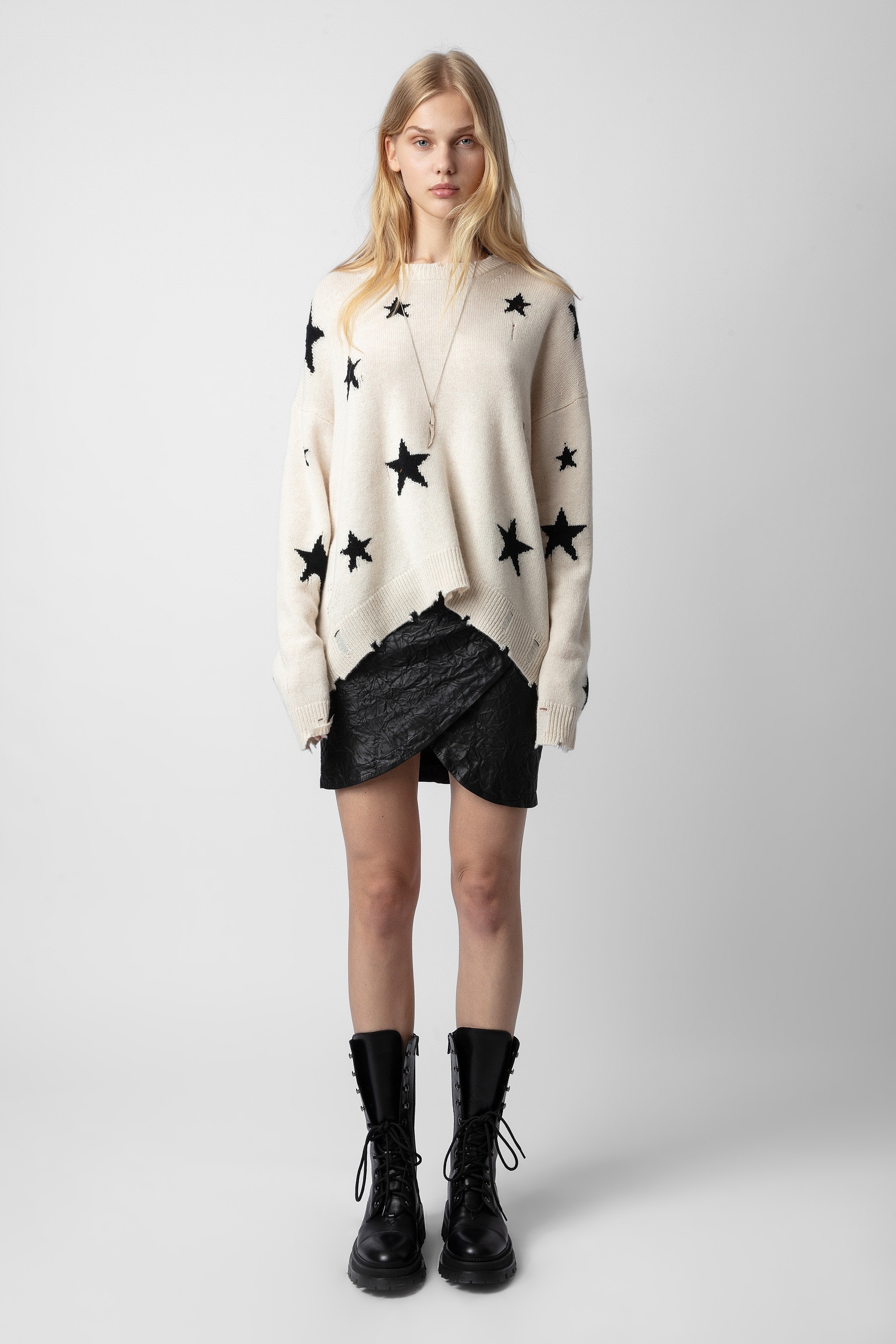Markus Stars Cashmere Sweater - 3