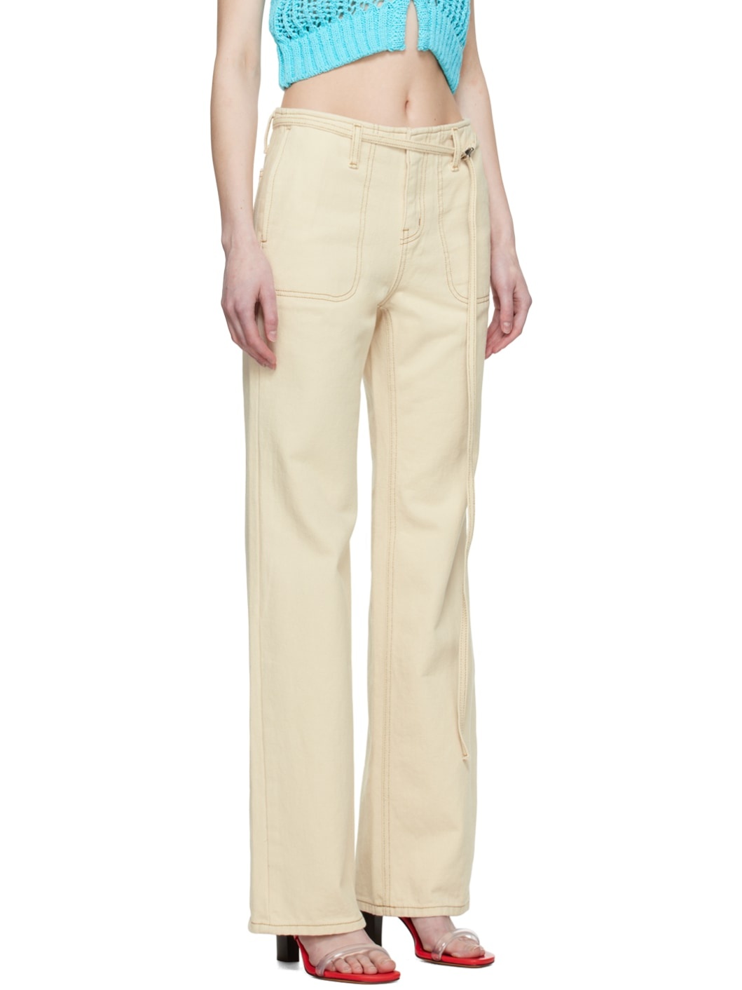Beige Chico Jeans - 2