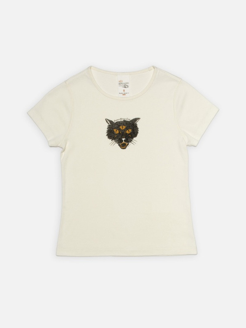 Eve The Cat T-Shirt Offwhite 1