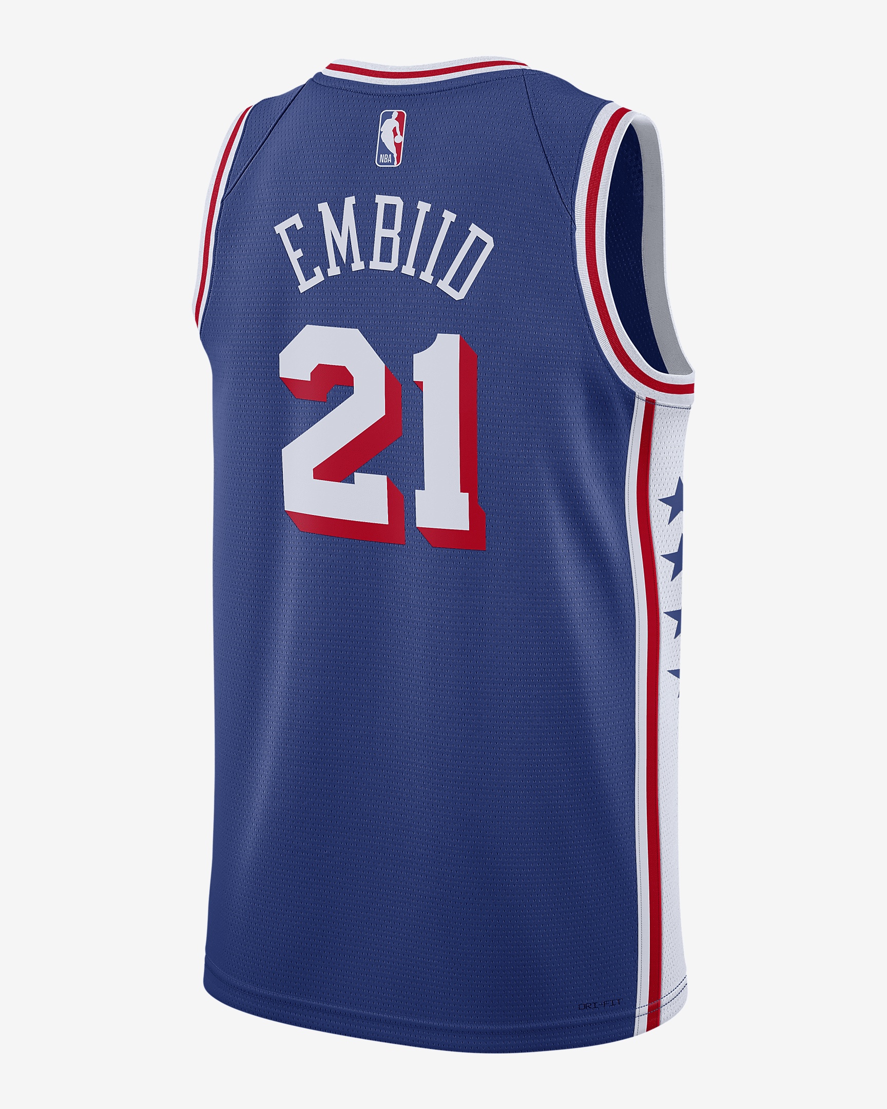 Joel Embiid Philadelphia 76ers 2023/24 Icon Edition Nike Men's Dri-FIT NBA Swingman Jersey - 2