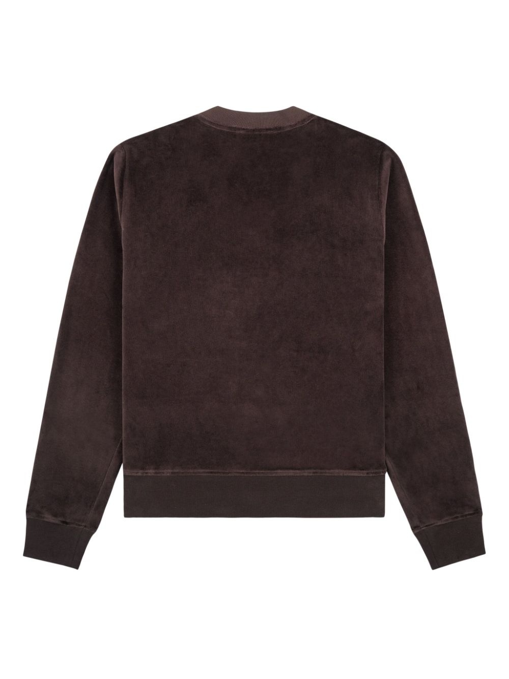 Crown cotton velour sweatshirt - 2