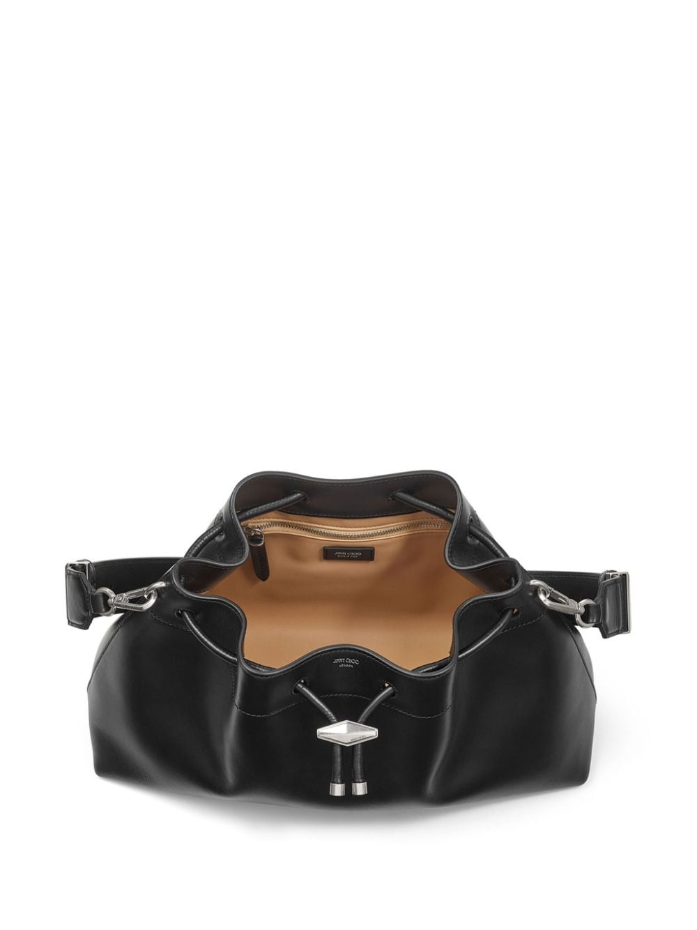 medium Cinch leather bucket bag - 5