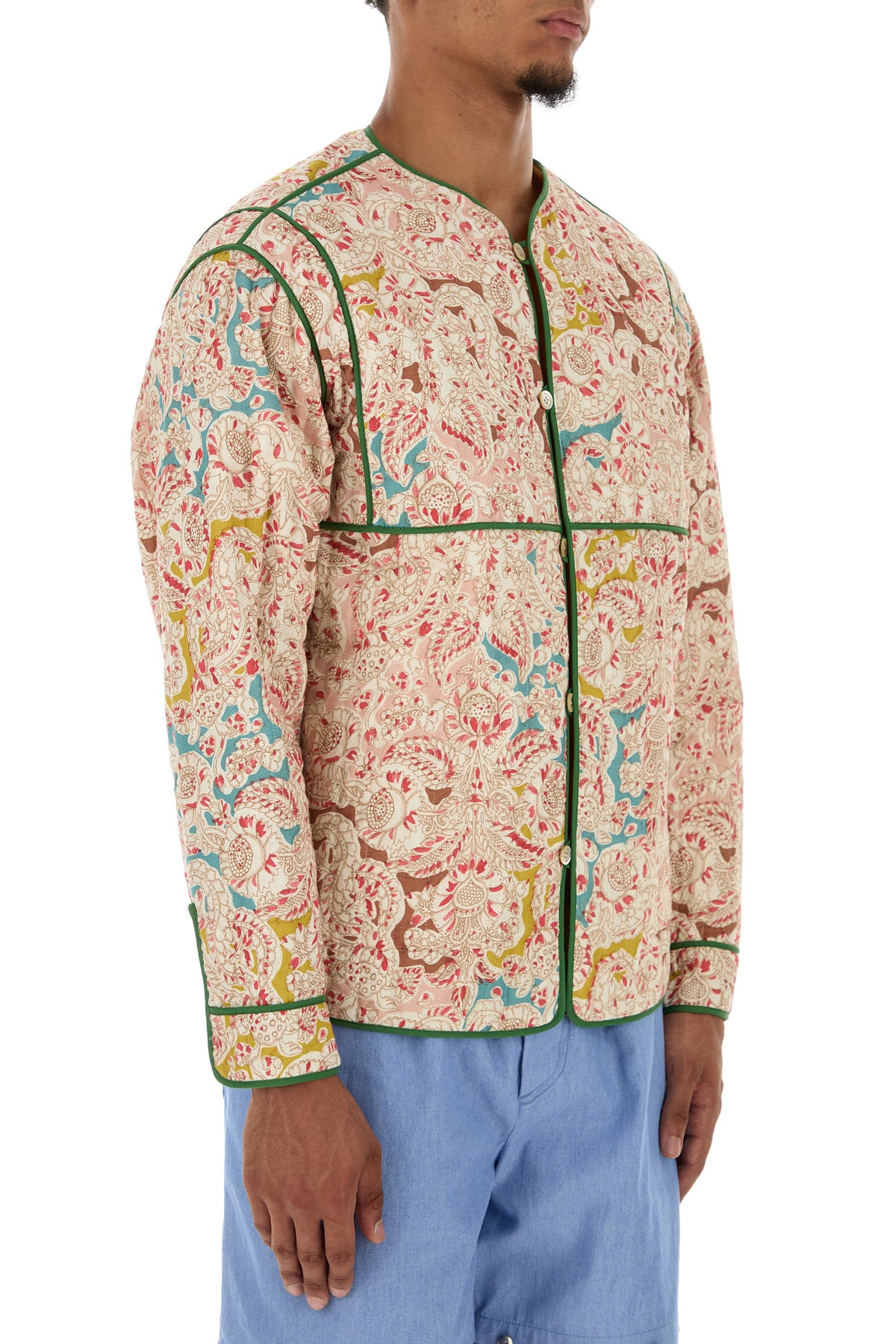 Embroidered linen shirt - 3