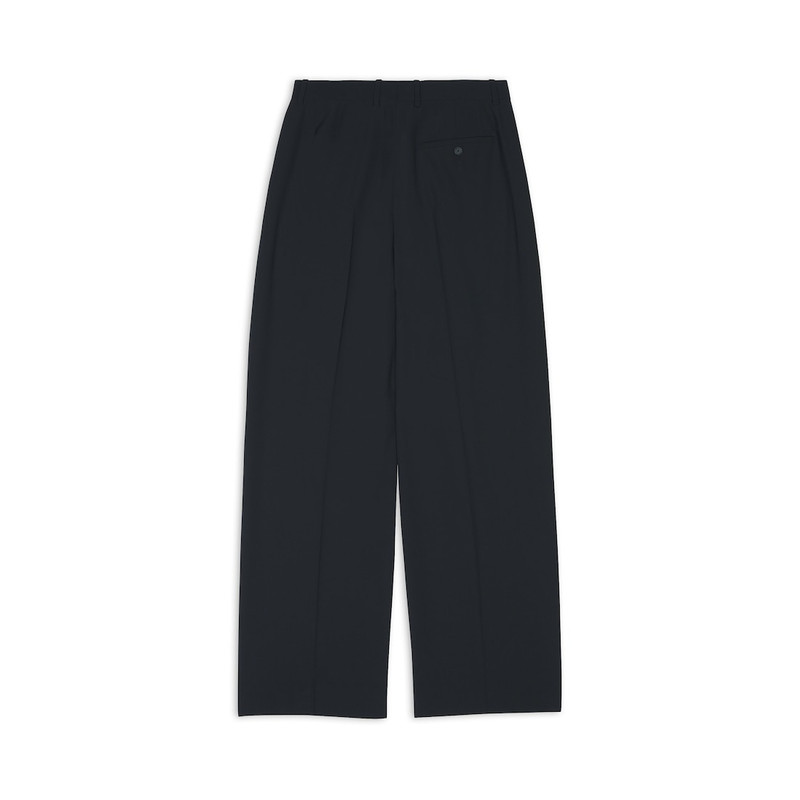 BALENCIAGA Men's Large Fit Tailored Pants in Black outlook