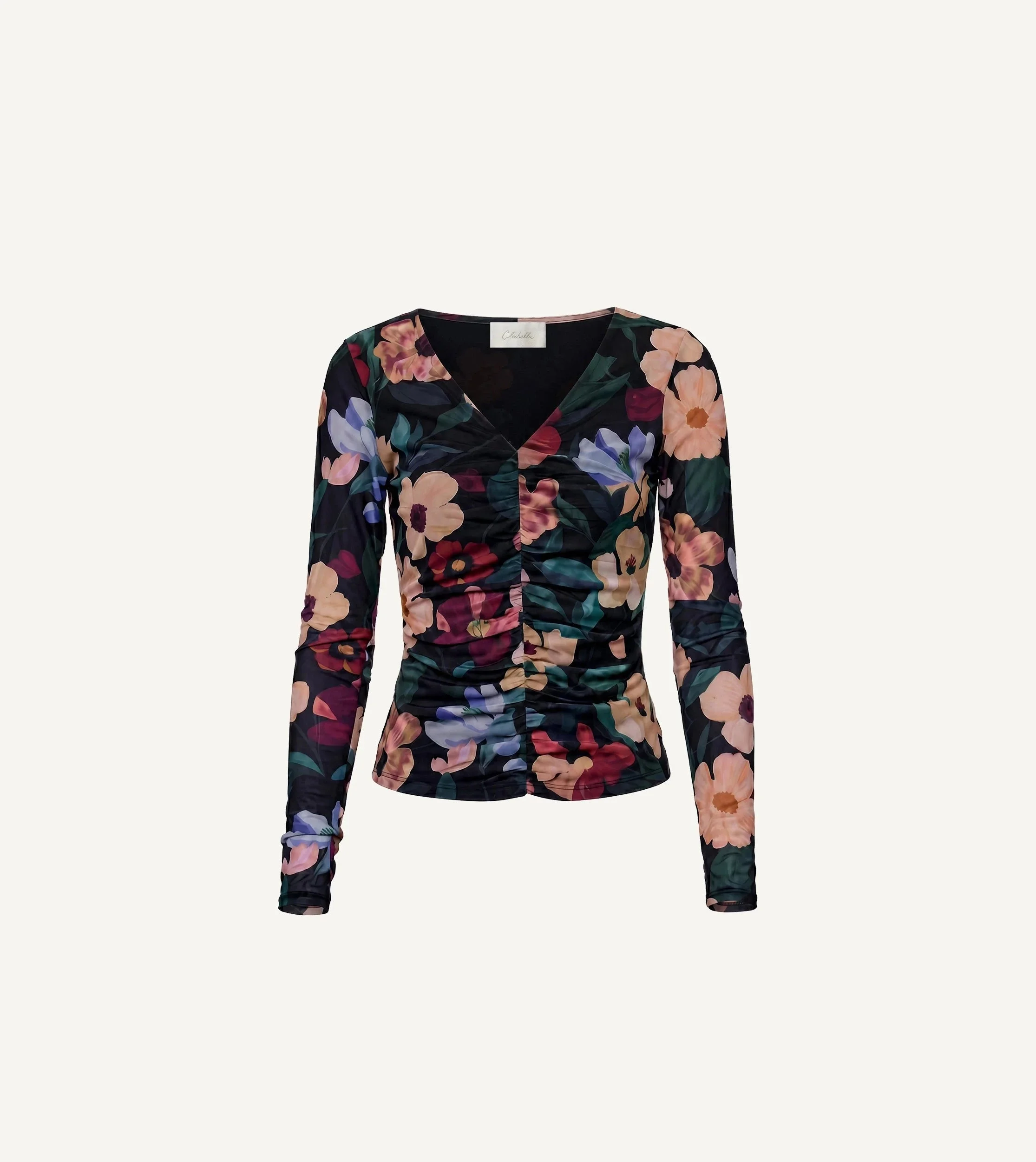 CARIAD TOP | BLACK ANDALUSIA - 1