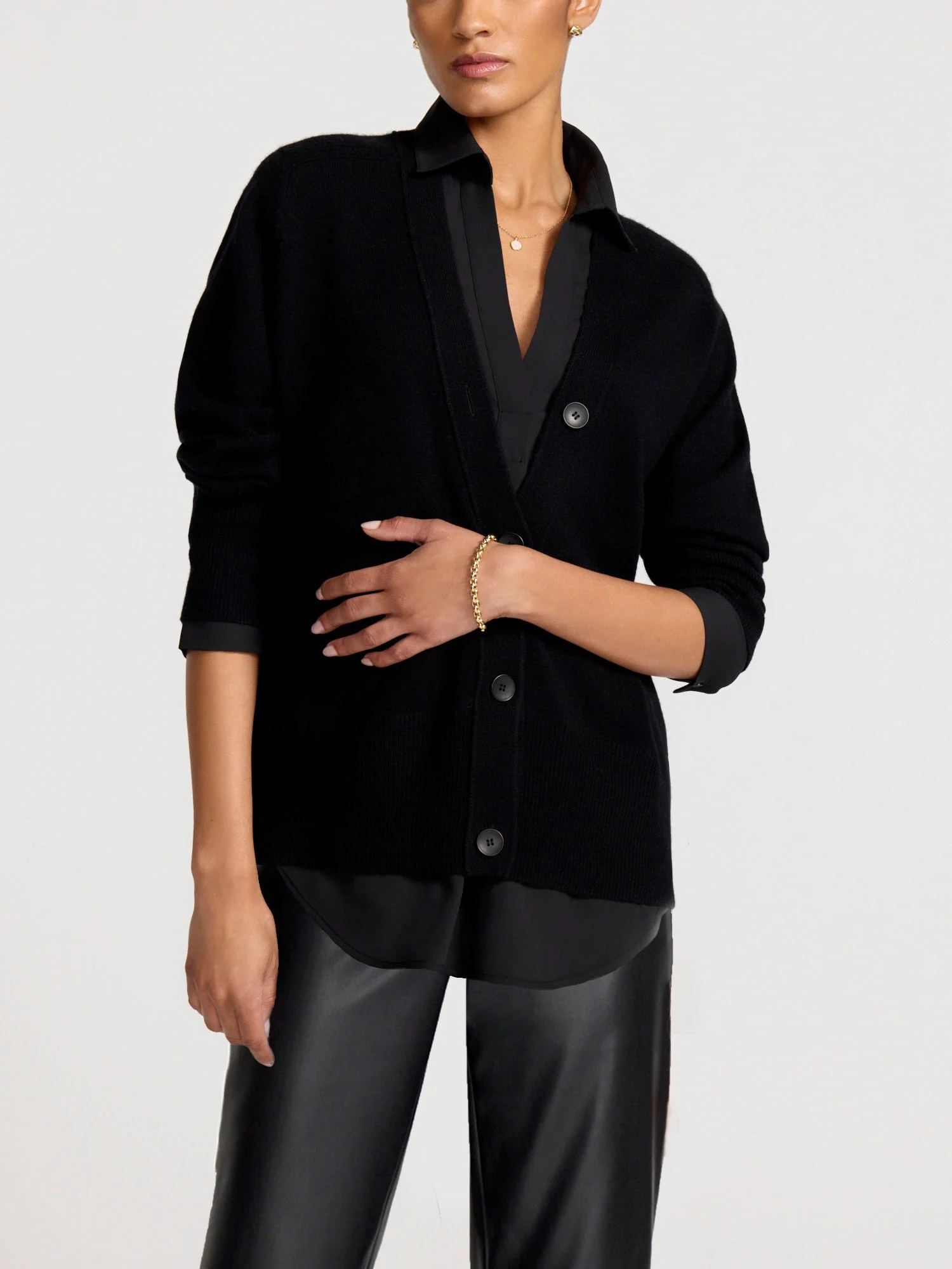 The Callie Layered Looker Cardigan - 1